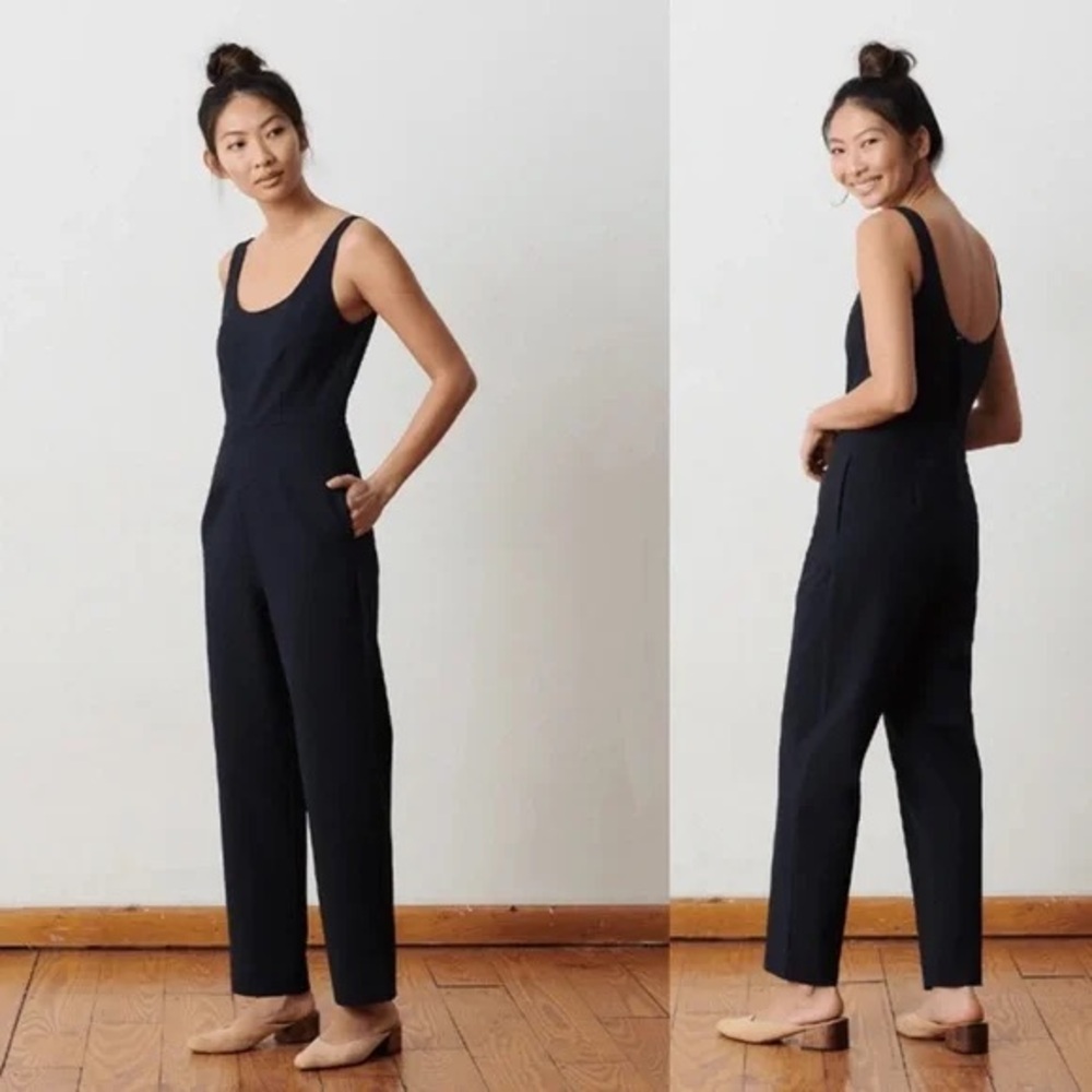 ADAY • power suit jumpsuit black • XS